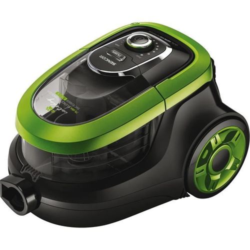 Aspirateur Traineau Sans Sac - Svc 1038gr - 750 W - 75 dB - 1 L - Vert / Noir