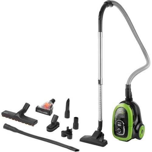 Aspirateur Traineau Sans Sac - Svc 1038gr - 750 W - 75 dB - 1 L - Vert / Noir