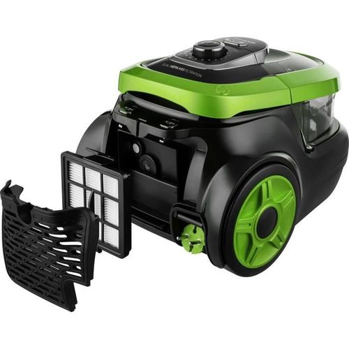 Aspirateur Traineau Sans Sac - Svc 1038gr - 750 W - 75 dB - 1 L - Vert / Noir