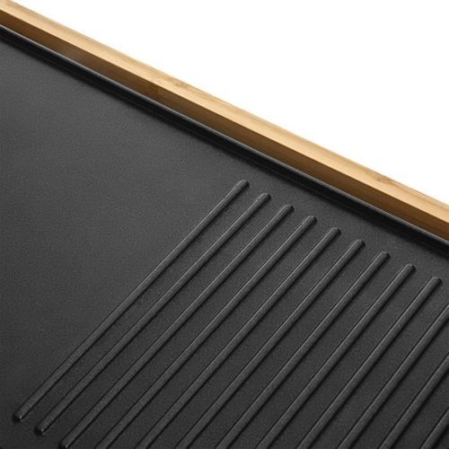 Grill Électrique - Sencor - Sbg 206bk - 1800 W - Noir / Bambour
