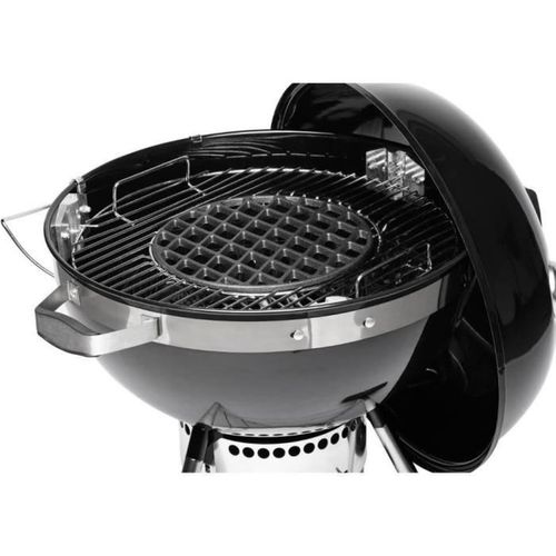 Barbecue Boule Au Charbon 57 Cm Avec Thermomètre Et Roulettes - Fzg 1017