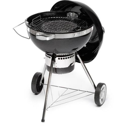 Barbecue Boule Au Charbon 57 Cm Avec Thermomètre Et Roulettes - Fzg 1017