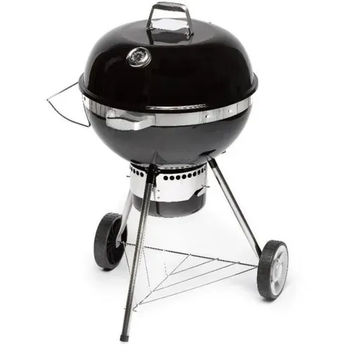 Barbecue Boule Au Charbon 57 Cm Avec Thermomètre Et Roulettes - Fzg 1017