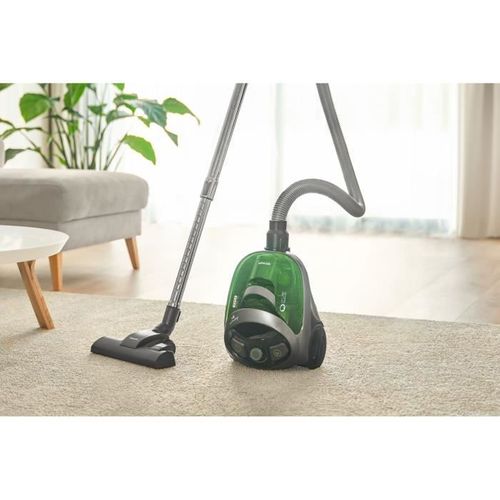 Aspirateur Traineau Sans Sac - Svc 1016gr - 800 W - 80 dB - 1,5 L - Noir Et Vert
