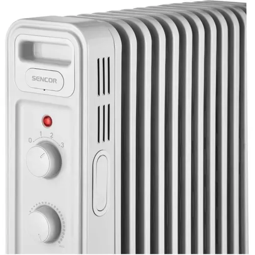 Radiateur Électrique Bain D’huile - Soh 3411wh - 2300 W - 2 Boutons - Blanc