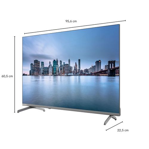 Téléviseur 4K 43'' 108 cm CHIQ U43QM10V - QLED - SmartTV