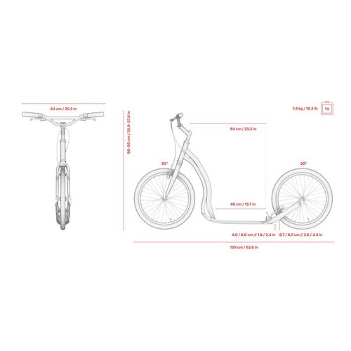 Scooter Dragstr Vert