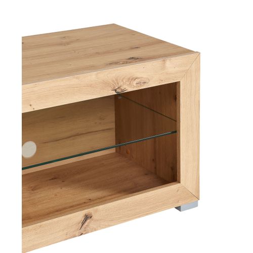 Meuble TV REMO II Imitation chêne / noir