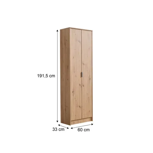 Armoire à chaussures NEO imitation chêne