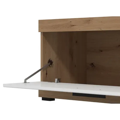 Meuble TV - REMO CH/BLANC vue accessoires