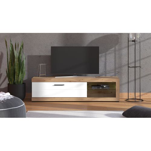 Meuble TV - REMO CH/BLANC vue d'ambiance 1