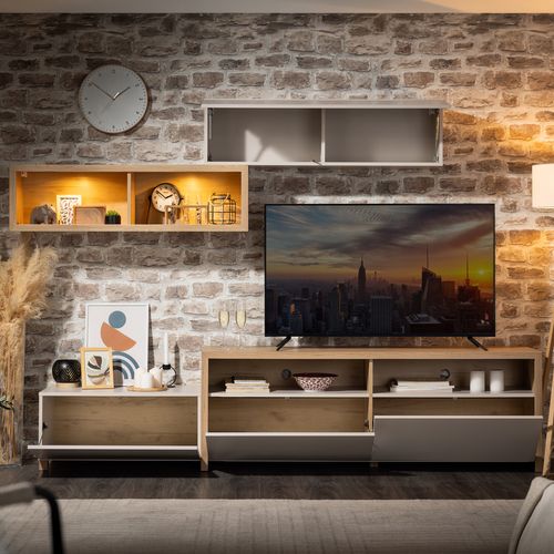 Mur TV L. 237 AUREL Sable