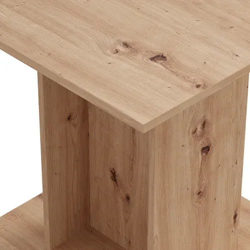 Table BISTRO Imitation chêne vue détaillée