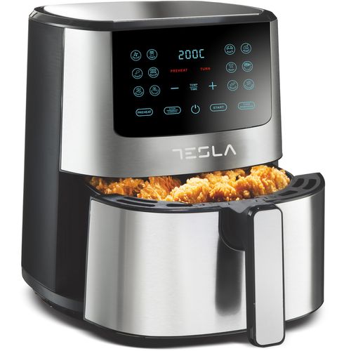 Friteuse à Air Chaud Air Fryer 5l 1300w Noir/inox Af501bx