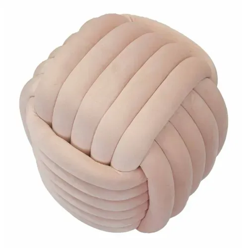 Pouf Coude 5, Coton, Rose, 45x45x45 Cm