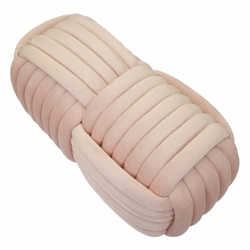 Banc Coude 2, Coton, Rose, 90x45x45 Cm