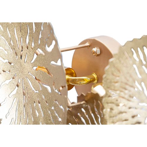 Applique Amelia, Métal, Or, 47x13x28 Cm