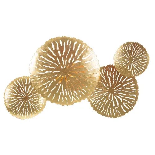 Applique Amelia, Métal, Or, 47x13x28 Cm