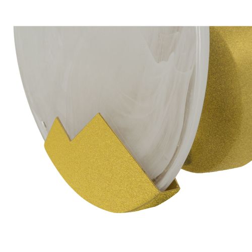 Applique Lusaka, Métal, Or, 20x20x10 Cm