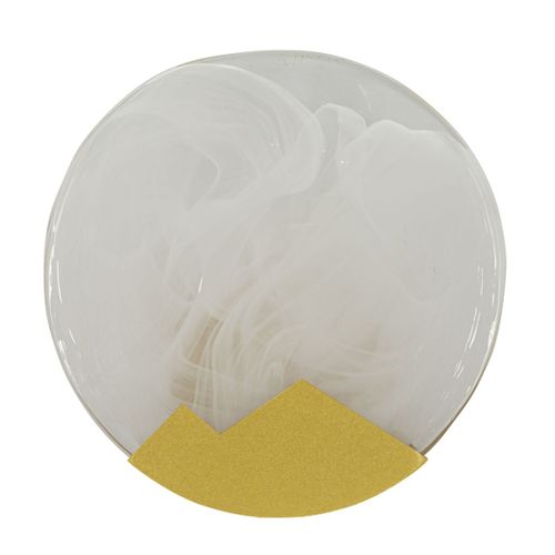 Applique Lusaka, Métal, Or, 20x20x10 Cm