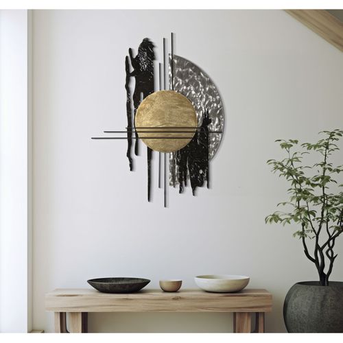 Décoration 3d En Métal Bale, Métal, Multicouleur, 78x5x102 Cm