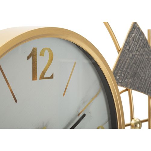 Horloge Murale Melusine, Métal, Multicouleur, 120x6x60 Cm