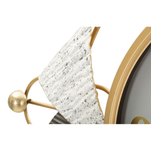 Horloge Murale Melusine, Métal, Multicouleur, 120x6x60 Cm