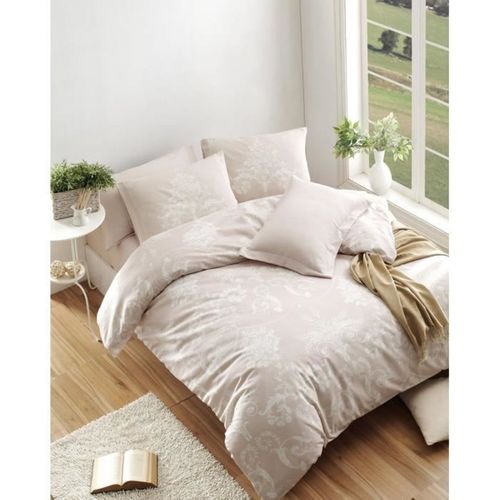 Parure De Couette 240x220 Cm, 2 Taies 60x60 Cm - 65% Coton/35% Polyester, Vison