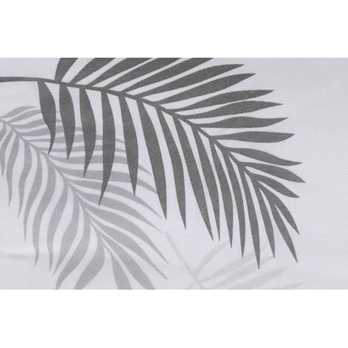 Housse De Couette 220 X 240 Cm + 2 Taies 60 X 60 Cm — 65% Coton, Réversible Gris/blanc