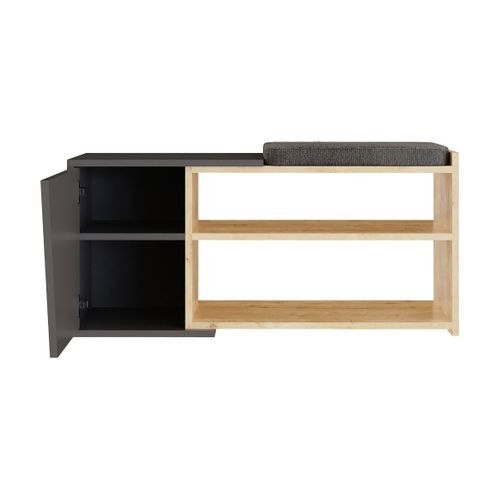 Banc à Chaussures  En Bois 1 Porte - L104 Cm