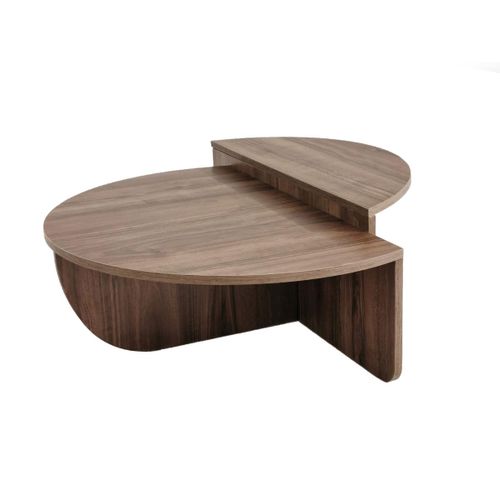 Lot De 2 Tables Basses - Coloris : Naturel - Aloeva