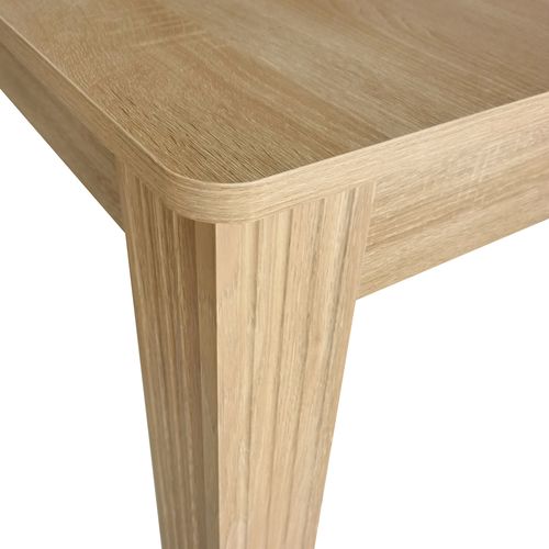 Table Salle à Manger Rectangulaire, 4–6 Personnes, 116x65x75cm, Chêne