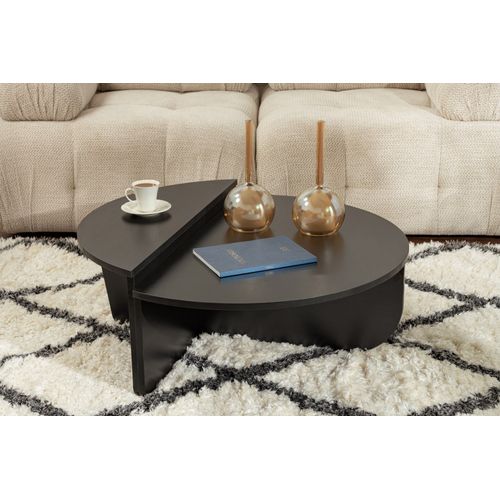 Lot De 2 Tables Basses - Noir - Aloeva