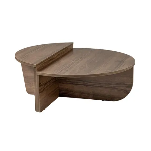 Table Basse En Bois "orion" 90 X 60 X 30 Cm - Chêne à Miel