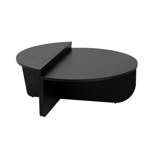 Table Basse En Bois "orion" 90 X 60 X 30 Cm - Chêne à Miel