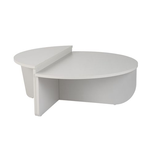 Table Basse En Bois "orion" 90 X 60 X 30 Cm - Chêne à Miel