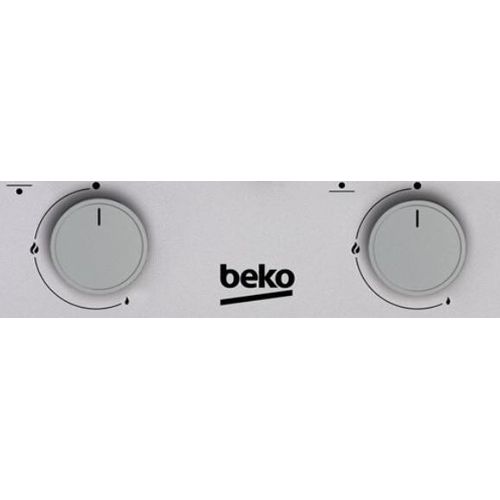 Table de cuisson gaz BEKO HDCG32220FX 2 foyers Inox