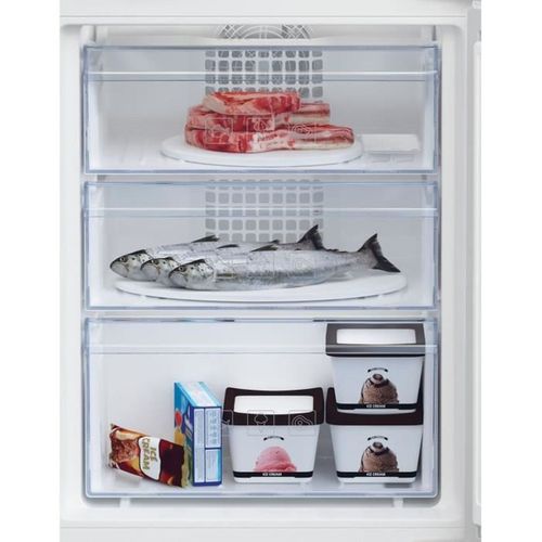Réfrigérateur Combiné Intégrable  Bcha275k4sn - 2 Portes - 262 L - Semi No Frost - Blanc
