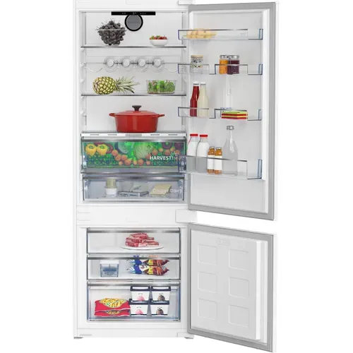Réfrigérateur Combiné Intégré 370L 69Cm Froid Ventilé - Bcne400e40sn
