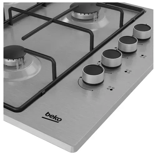 Table gaz BEKO HIGG64123SX vue d'ambiance 1