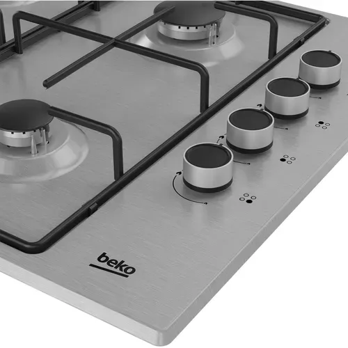 Table gaz BEKO HIGG64123SX vue détaillée