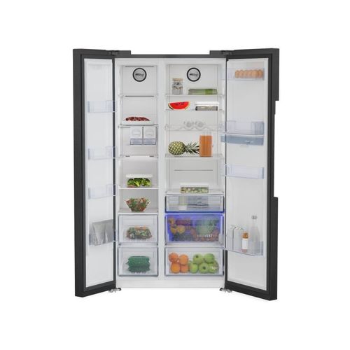 Réfrigérateur Américain L91 Cm 576L - Froid Ventilé - Noir - Gn163241dxbrn