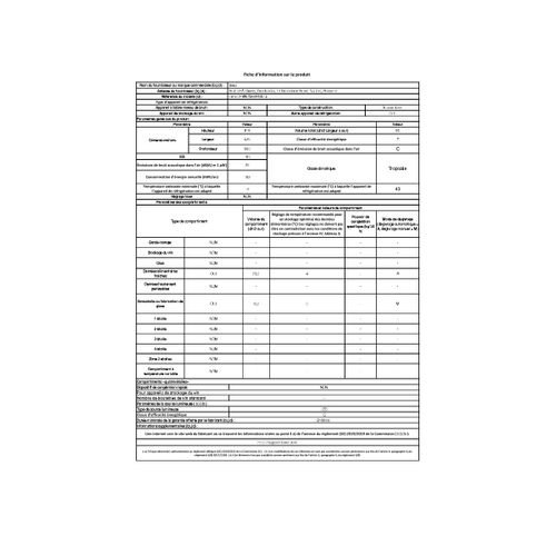 Réfrigérateur Table Top 85l Ts190340n
