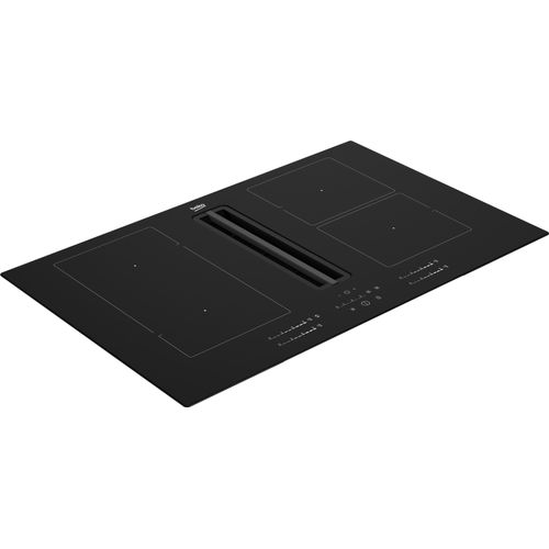 Table induction aspirante BEKO HIXI84700UF vue détaillée