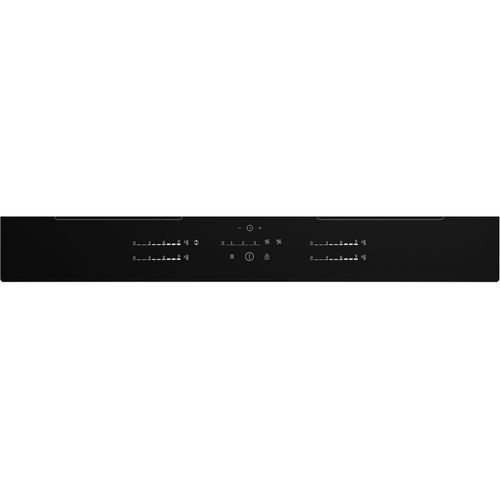 Table induction aspirante BEKO HIXI84700UF vue de derrière