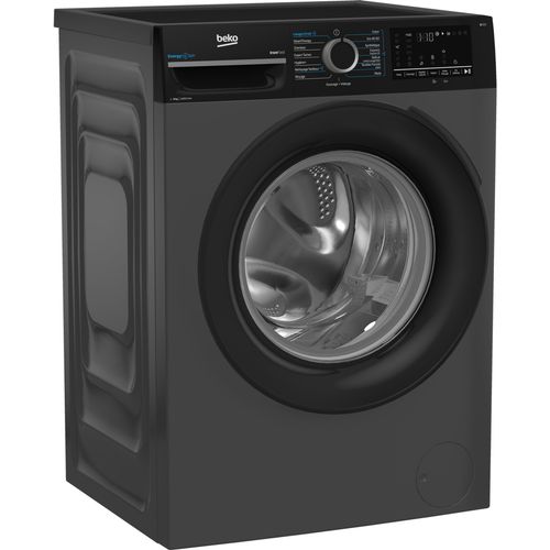 Lave-linge hublot BEKO BM34WFU48411A 8kg vue 3/4