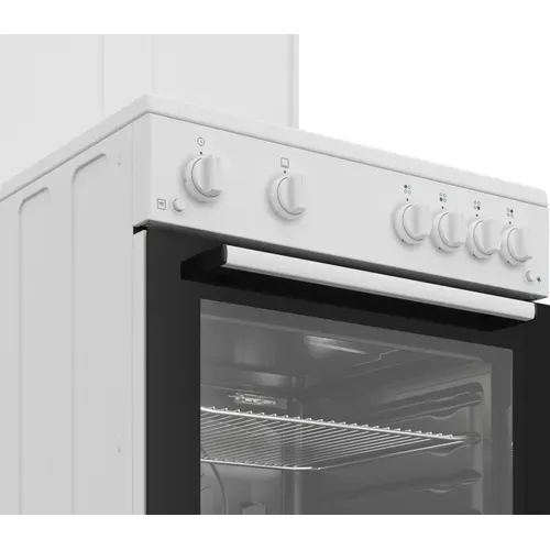Cuisinière gaz BEKO FBG62121WD 4 foyers 64 L