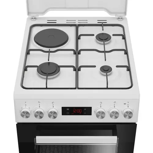 Cuisinière mixte BEKO FSE53321WCS