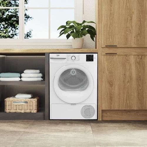 Sèche-linge Pompe à Chaleur - Eco Sense Slft1812 - 8 Kg - L60cm - E - Blanc