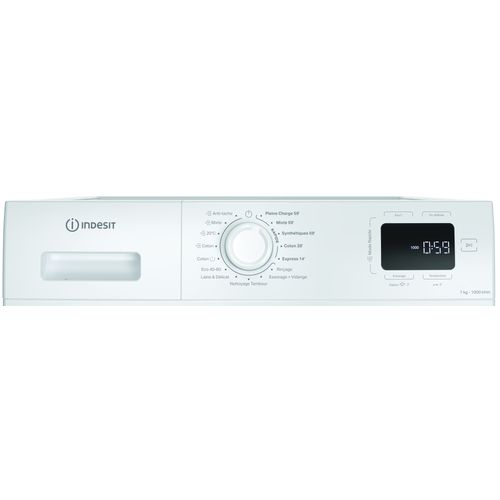 Lave-linge hublot INDESIT IM760MYTIMEFR 7kg Blanc